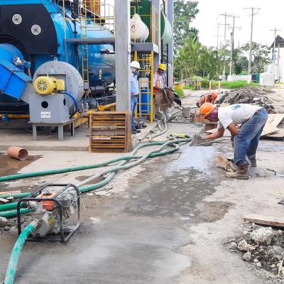 Planta IQCitrus, Aguanacida